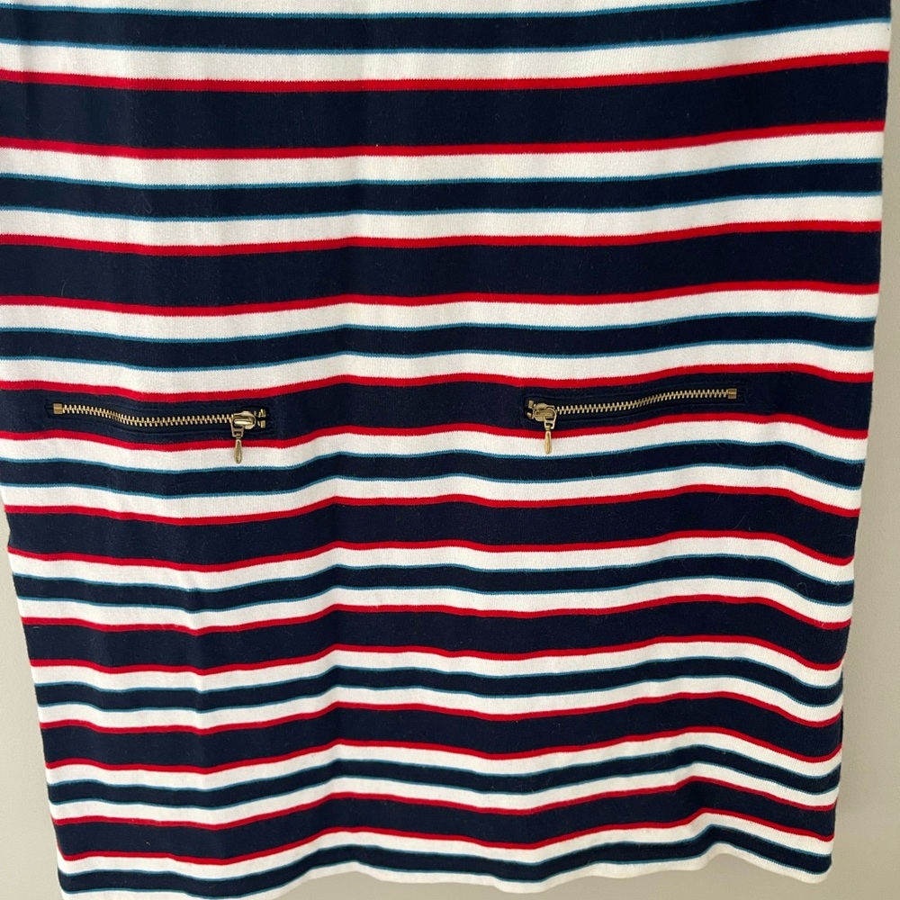 Tommy Hilfiger Navy and Red Striped Dress - Picture 6 of 8